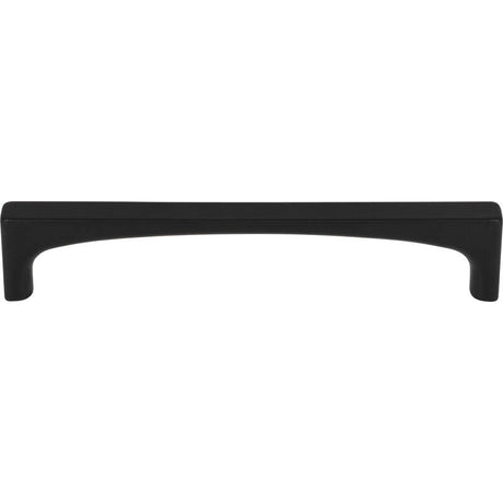 Top Knobs TK1013BLK flat black cabinet pull