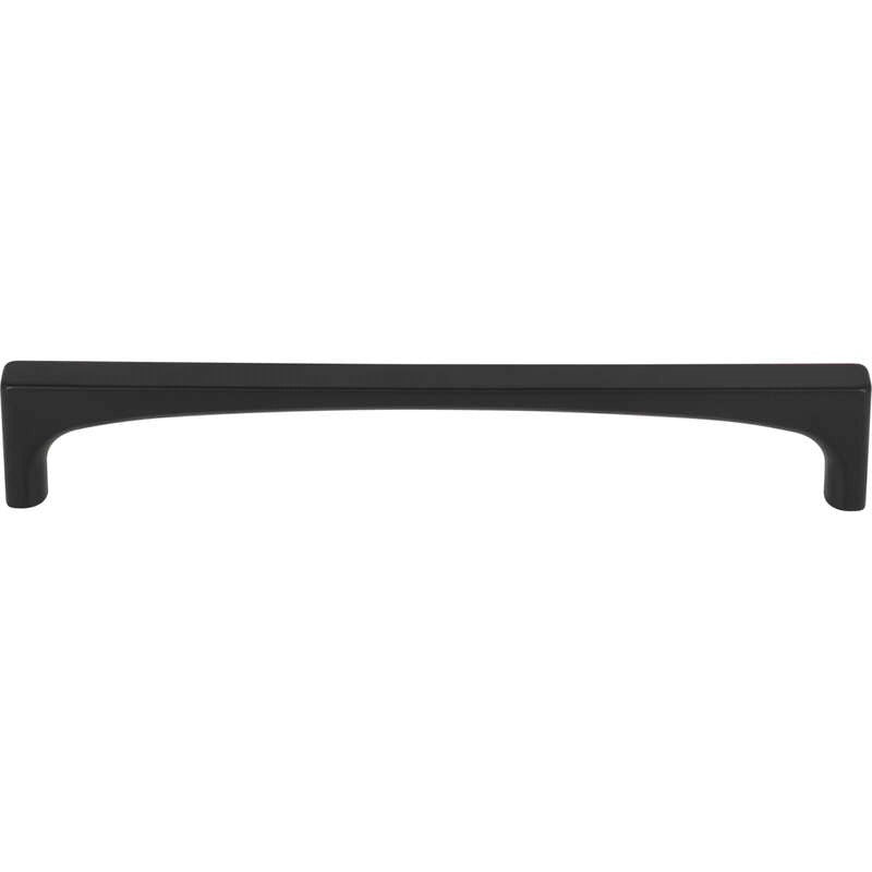 Top Knobs TK1014BLK flat black cabinet pull