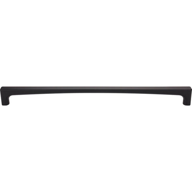 Top Knobs TK1019BLK flat black cabinet pull / appliance pull