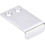Top Knobs TK101PC polished chrome edge pulls