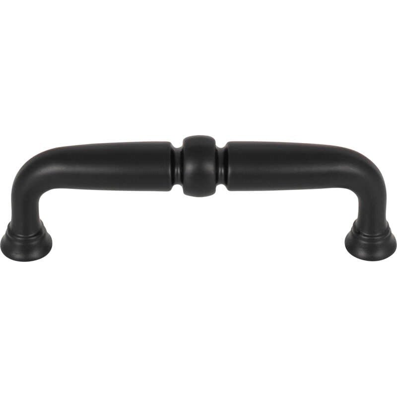 Top Knobs TK1021BLK flat black cabinet pull