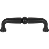 Top Knobs TK1021BLK flat black cabinet pull