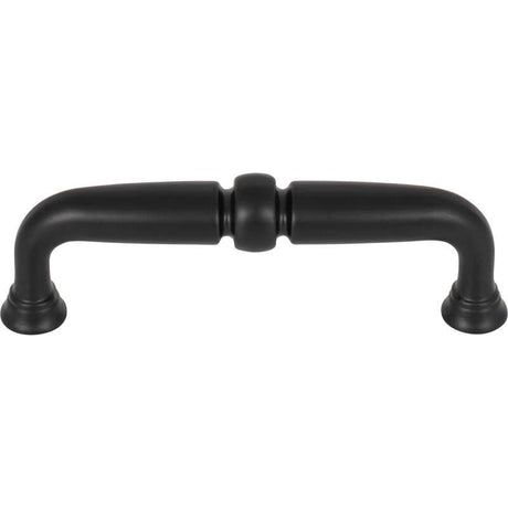 Top Knobs TK1021BLK flat black cabinet pull