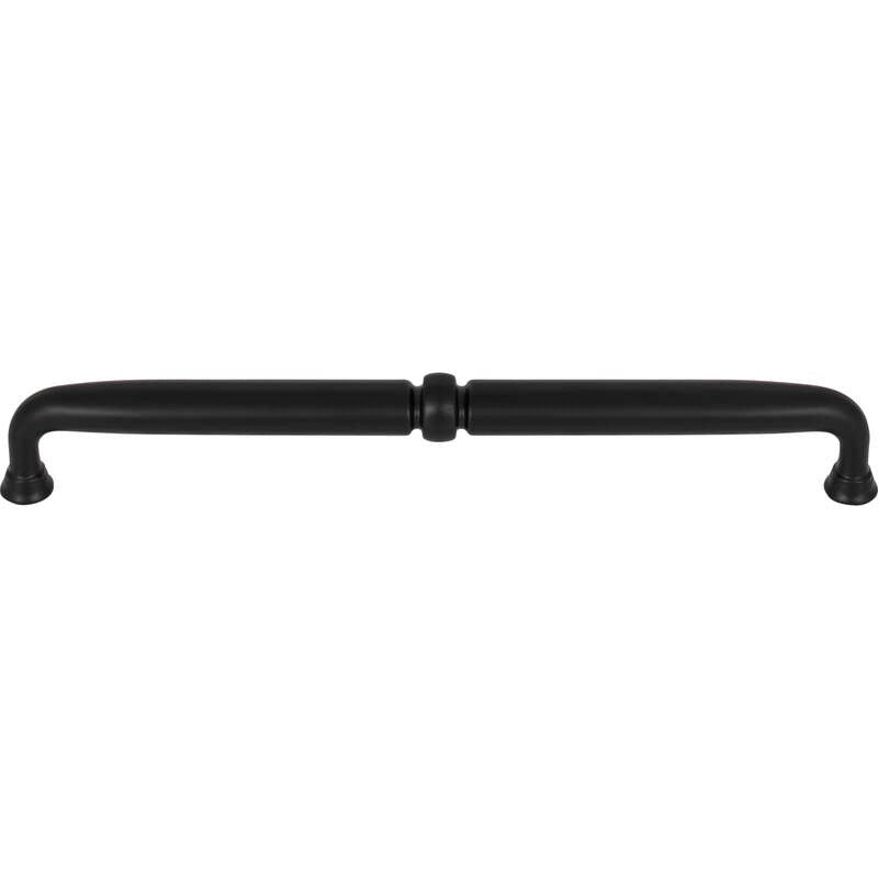 Top Knobs TK1025BLK flat black cabinet pull
