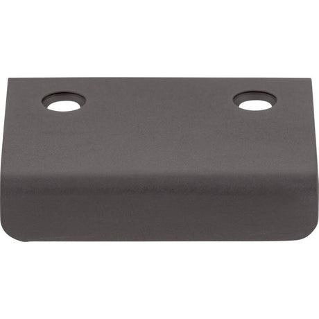 Top Knobs TK102BLK flat black cabinet pull