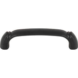 Top Knobs TK1031BLK flat black cabinet pull