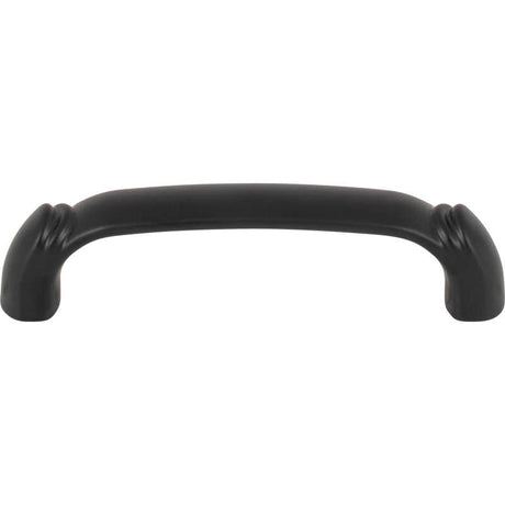 Top Knobs TK1031BLK flat black cabinet pull