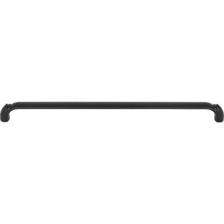 Top Knobs TK1036BLK flat black cabinet pull