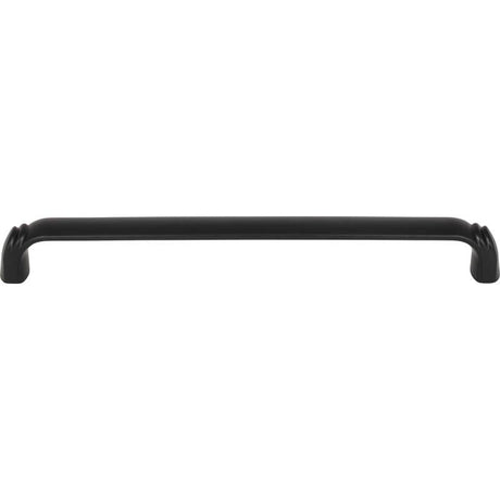 Top Knobs TK1037BLK flat black cabinet pull / appliance pull