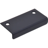 Top Knobs TK103BLK flat black edge pulls