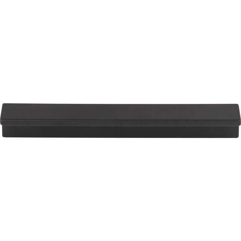 Top Knobs TK1042BLK flat black cabinet pull