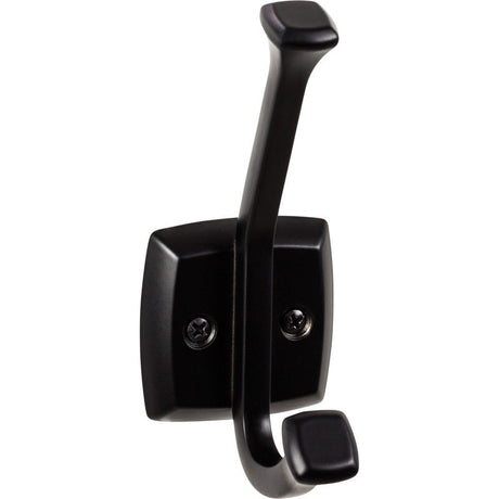 Top Knobs TK1060BLK Ryland Hooks hooks in satin stainless, additional view