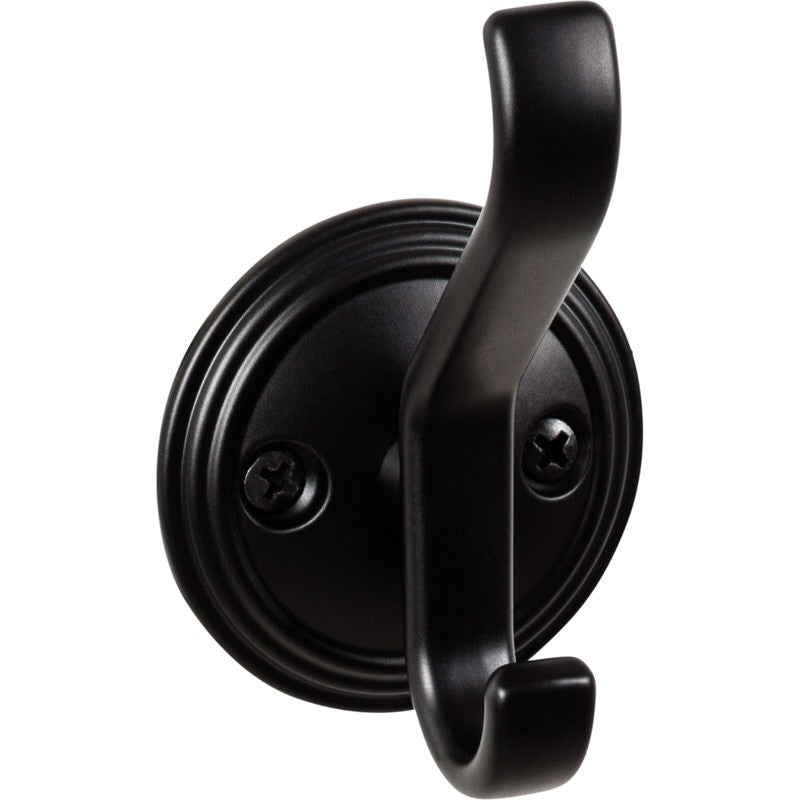 Top Knobs TK1061BLK Ryland Hooks hooks in satin stainless, additional view