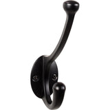 Top Knobs TK1064BLK flat black hooks