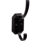 Top Knobs TK1065BLK flat black hooks