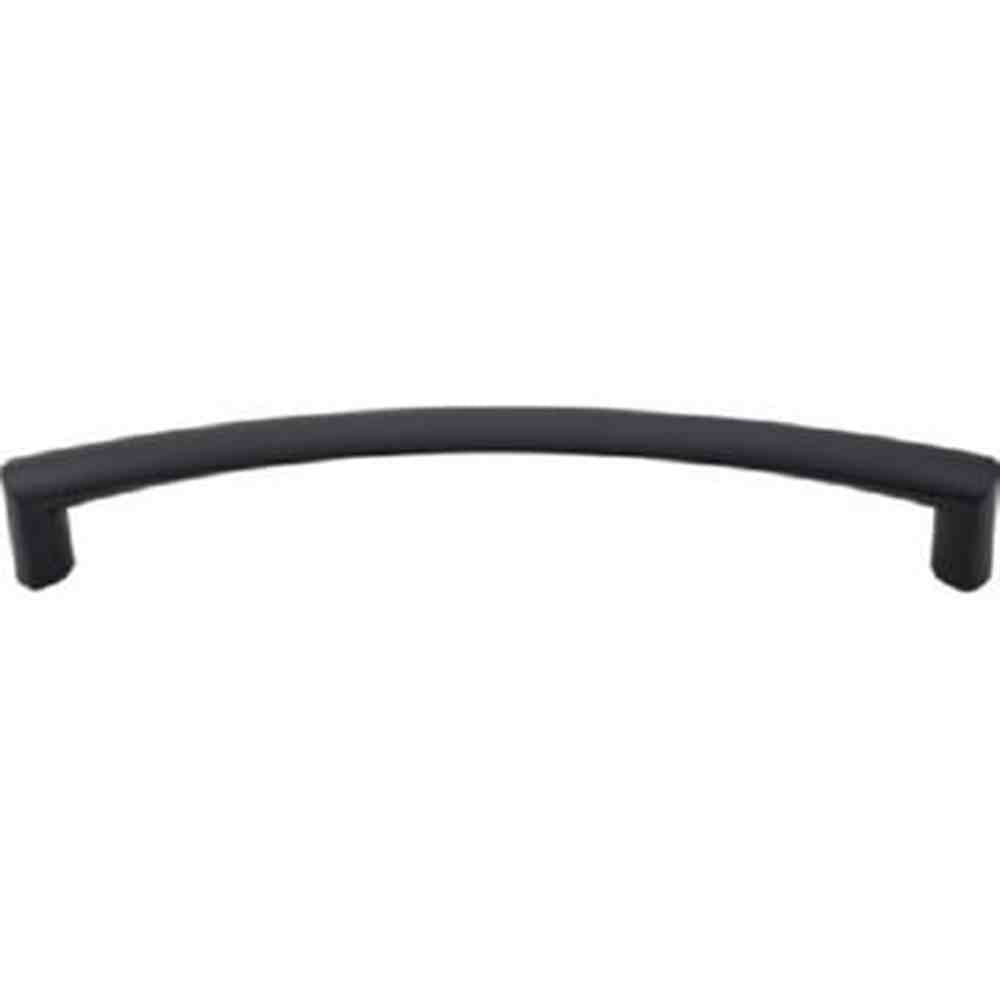 Top Knobs TK141BLK flat black cabinet pull / appliance pull