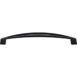 Top Knobs TK147BLK flat black cabinet pull / appliance pull