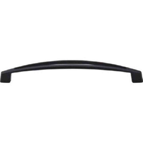 Top Knobs TK147BLK flat black cabinet pull / appliance pull