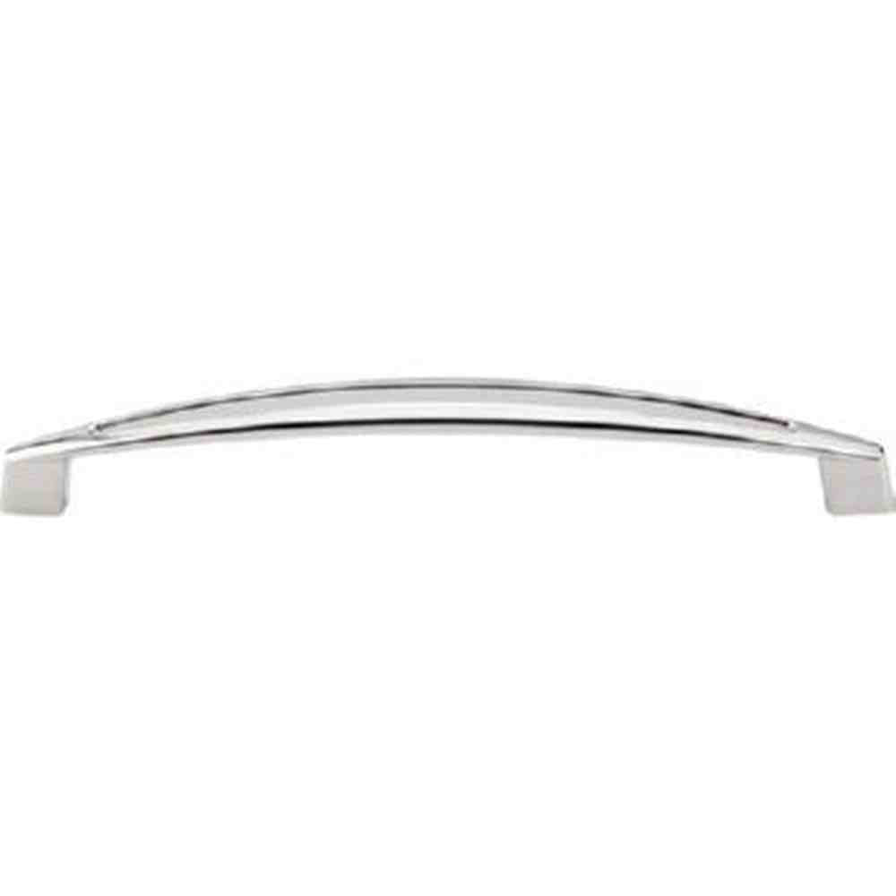 Top Knobs TK147PN polished nickel cabinet pull / appliance pull