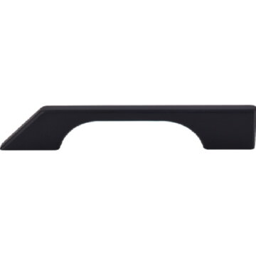 Top Knobs TK14BLK flat black bar cabinet pull