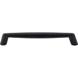 Top Knobs TK152BLK flat black cabinet pull / appliance pull