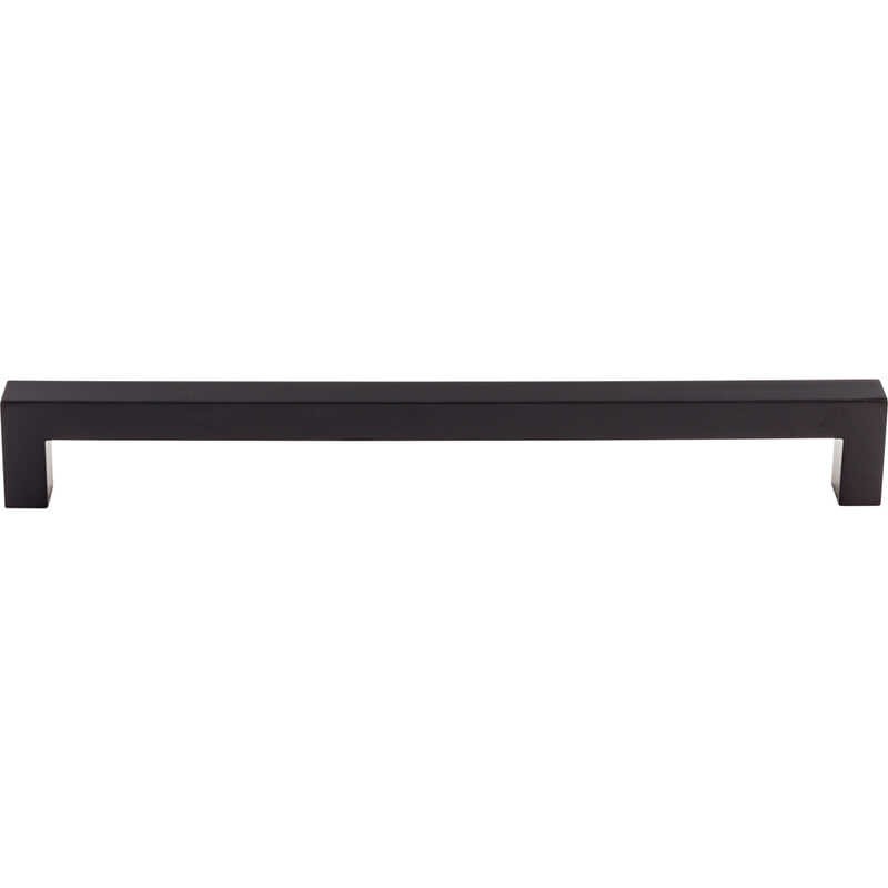 Top Knobs TK165BLK flat black cabinet pull / appliance pull