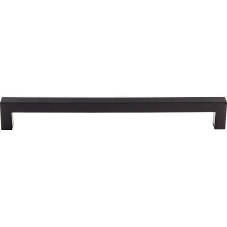 Top Knobs TK165BLK flat black cabinet pull / appliance pull