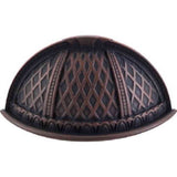 Top Knobs TK171PAR patina rouge cup pulls
