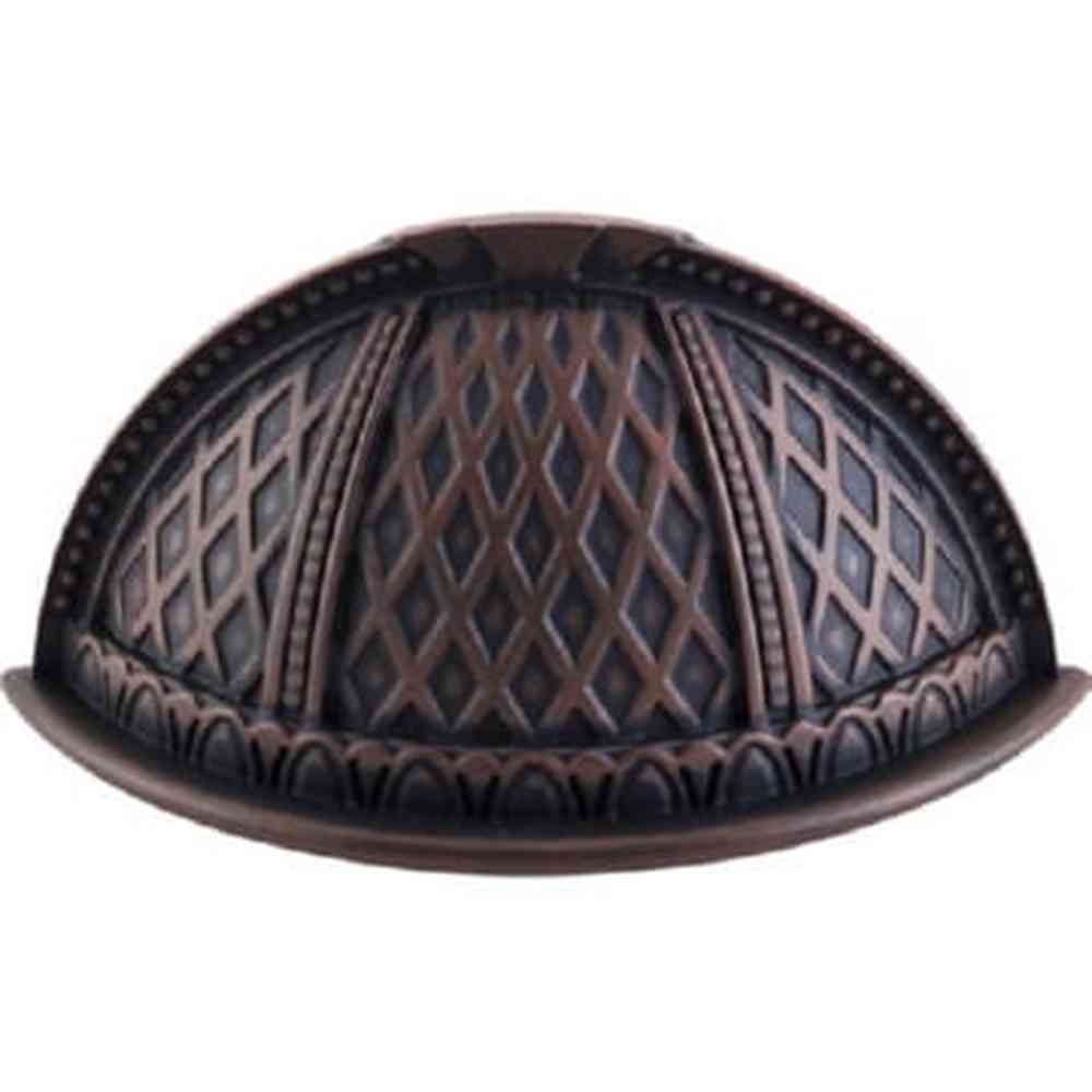 Top Knobs TK172PAR patina rouge cup pulls