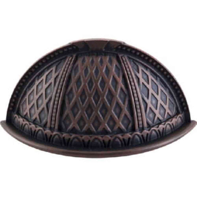 Top Knobs TK172PAR patina rouge cup pulls