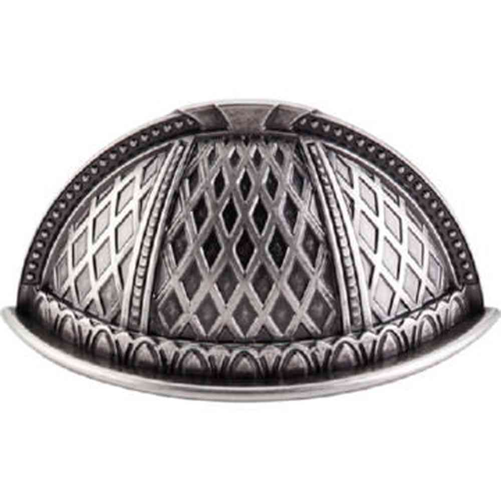 Top Knobs TK172PTA pewter antique cup pulls