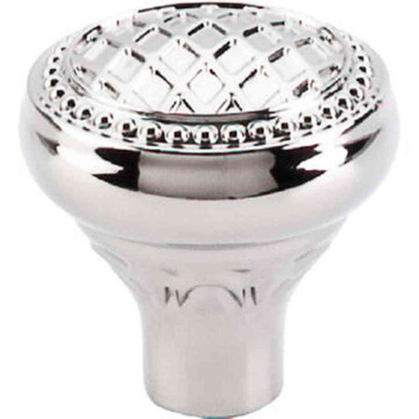 Top Knobs TK173PN polished nickel round cabinet knob