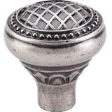 Top Knobs TK173PTA pewter antique round cabinet knob