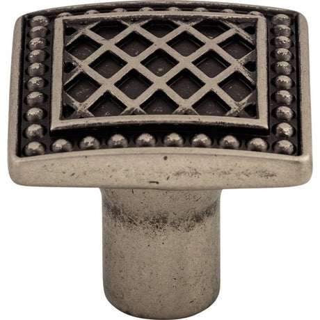 Top Knobs TK174PTA pewter antique cabinet knob