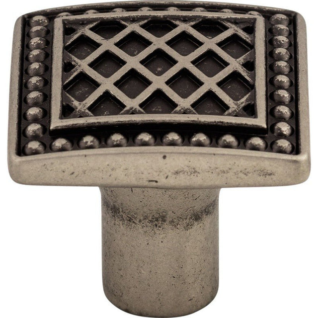 Top Knobs TK174PTA pewter antique cabinet knob