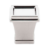 Top Knobs TK185PN polished nickel square cabinet knob