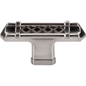 Top Knobs TK204 Tower Bridge T-Handle 2-5/8", front view