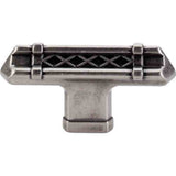 Top Knobs TK204PTA pewter antique cabinet knob