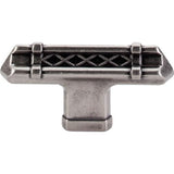 Top Knobs TK204 Tower Bridge T-Handle 2-5/8", front view
