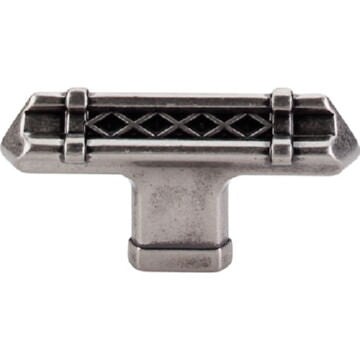 Top Knobs TK204 Tower Bridge T-Handle 2-5/8", front view