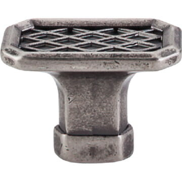 Top Knobs TK205 Tower Bridge Cabinet Knob 1-1/2", front view