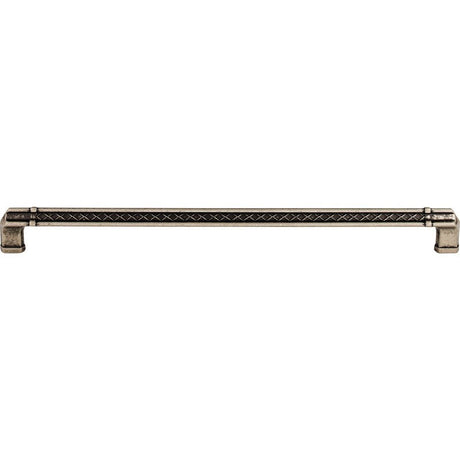 Top Knobs TK207PTA pewter antique cabinet pull