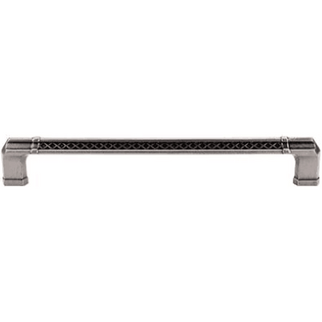 Top Knobs TK209PTA pewter antique cabinet pull / appliance pull