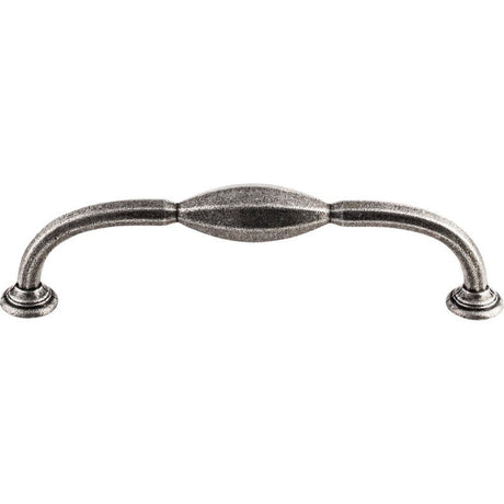 Top Knobs TK232BI black iron cabinet pull