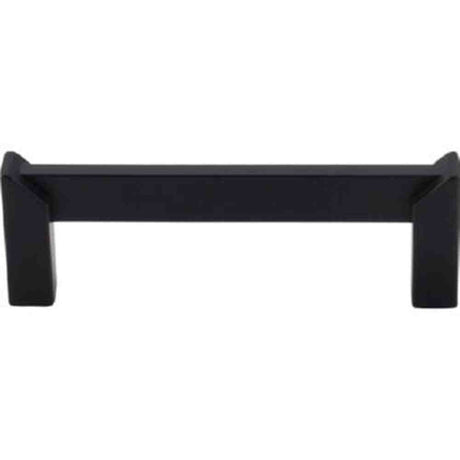 Top Knobs TK235BLK flat black square cabinet pull