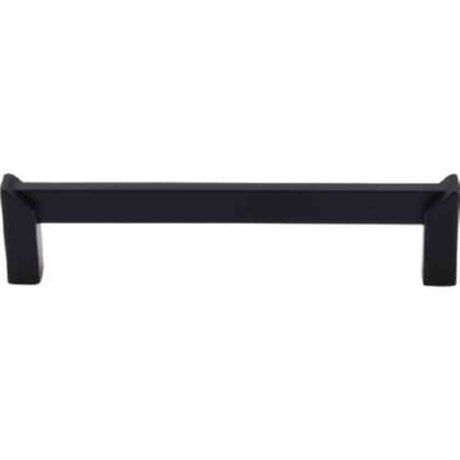 Top Knobs TK236BLK flat black square cabinet pull