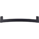 Top Knobs TK249BLK flat black arched cabinet pull