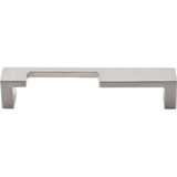 Top Knobs TK256 Modern Metro Notch Cabinet Pull A 5" Center to Center