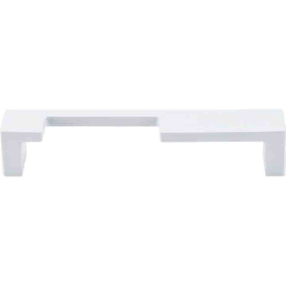 Top Knobs TK256WHT white cabinet pull