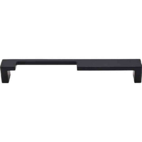 Top Knobs TK257BLK flat black cabinet pull